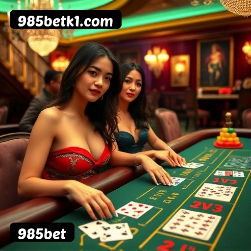 Cassino ao Vivo 985bet - Dealers Brasileiros Profissionais